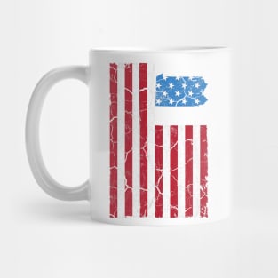 4th Of July Pennsylvania State American Flag Party Mug
